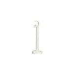 Support moyen pour barre � rideau goodhome 19 mm anafi blanc