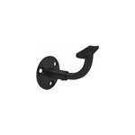 Support mural de rampe d escalier ajustable fortia acier noir