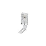 Support pour rail simple thira goodhome blanc
