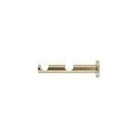 Support tige double tringle  rideau easy fix mtal dor mat 20 / 28mm l. 95 / 175mm mobois