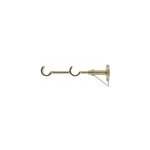 Support tige double tringle  rideau extensible easy fix mtal dor mat 20 / 28mm l. 115 / 215mm mobois ...