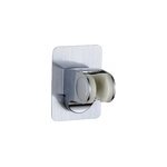 Support universel pour douchette adhsif en abs chrom, mtk