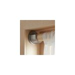 Support universel encastr� pour barre � rideau athens goodhome gris