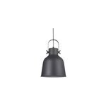 Suspension adrian 25cm e27 25w noir nordlux