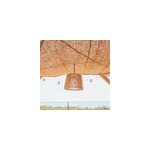 Suspension d'ext�rieur en bambou rechargeable ip54 900lm newgarden