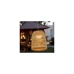 Suspension d'ext�rieur led int�gr�e positano rotin fibres naturelles 11 cm 900lm ip54 9w newgarden