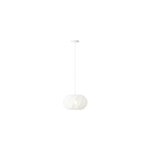 Suspension ronde molly blanc mat h. 120cm ip20 e27 20w brilliant