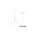 Suspension sur rail sarrasani blanc urail . 14 x h. 140, 5cm ip20 e14 20w dimmable paulmann