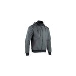 Sweatshirt � capuche zipp� facom jumper gris taille 6