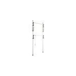 Système de penderie extensible hercules flex wenko h. 165 à 300 cm x l. 116 à 190 cm blanc Système de penderie extensible hercules flex wenko h. 165 à 300 cm x l. 116 à 190 cm blanc
