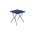 Table bistrot colorblock lafuma acier indigo l. 64cm x h. 73cm