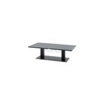 Table de jardin 4 personnes salimia coloris graphite hespride l. 150 x l. 80 x h. 69 cm