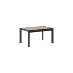 Table de jardin extensible 6 - 8 personnes evasion coloris miel et graphite hesp�ride l. 142 x l. 90 ...