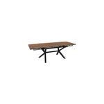 Table de jardin extensible absolu proloisirs céramique mat coloris oxyde châssis graphite p. 100 cm x ... Table de jardin extensible absolu proloisirs céramique mat coloris oxyde châssis graphite p. 100 cm x ...
