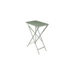 Table de jardin fermob bistro acier cactus l. 37 x l. 57 cm, h. 74 cm Table de jardin fermob bistro acier cactus l. 37 x l. 57 cm, h. 74 cm