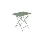 Table de jardin fermob bistro acier cactus l. 57 x l. 77 cm, h. 74 cm Table de jardin fermob bistro acier cactus l. 57 x l. 77 cm, h. 74 cm