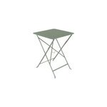 Table de jardin fermob bistro acier cactus l. 57 x l. 57 cm, h. 74 cm Table de jardin fermob bistro acier cactus l. 57 x l. 57 cm, h. 74 cm