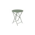 Table de jardin pliante fermob bistro acier cactus diam. 60 cm, h. 74 cm Table de jardin pliante fermob bistro acier cactus diam. 60 cm, h. 74 cm