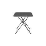 Table de jardin pliante saba acier gris l. 70 x l. 70 x h. 71 cm goodhome Table de jardin pliante saba acier gris l. 70 x l. 70 x h. 71 cm goodhome