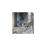 Table de jardin pliante saba acier vert l. 70 x l. 70 x h. 71 cm goodhome Table de jardin pliante saba acier vert l. 70 x l. 70 x h. 71 cm goodhome