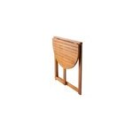 Table de jardin pliante virginia en bois coloris acacia l. 68 x l. 48 x h. 75 cm Table de jardin pliante virginia en bois coloris acacia l. 68 x l. 48 x h. 75 cm