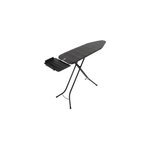 Table � repasser pliable l. 160, 5 x h. 96 x l. 46 cm avec pieds noirs et housse coton brabantia
