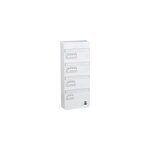Tableau lectrique pr - quip et pr - cbl t5 + - 4 ranges - 52 modules (17 inclus) schneider electric ...