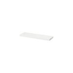 Tablette murale avec fixation invisible goodhome cusko blanc 80 cm