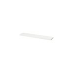 Tablette murale avec fixation invisible goodhome cusko blanc 118 cm