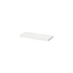 Tablette murale avec fixation invisible goodhome cusko blanc 60 cm