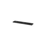 Tablette murale avec fixation invisible goodhome cusko noir 118 cm