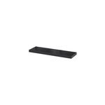 Tablette murale avec fixation invisible goodhome cusko noir 80 cm