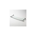 Tablette ormara verre et acier chromé goodhome Tablette ormara verre et acier chromé goodhome