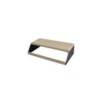 Tablette penderie � fixer en bois et m�tal