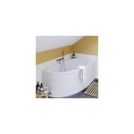 Tablier de baignoire d'angle horyn l. 150 cm x l. 90 cm blanc Tablier de baignoire d'angle horyn l. 150 cm x l. 90 cm blanc