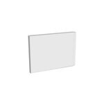 Tablier latral de baignoire blanc 80 cm pour modles folk et isybath, valentin