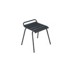 Tabouret de jardin en mtal fermob monceau carbone