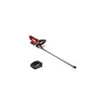 Taille - haie sans fil avec batterie 18 v - longueur de la lame 55 cm - cartement des dents 18 mm - ...