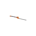 Taille - haie sur perche filaire 550 w - longueur de la lame 51 cm - cartement des dents 22 mm - black ...