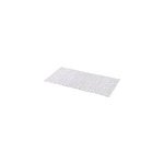 Tapis antidrapant rectangulaire baignoire et douche goodhome koros coloris transparent en pvc l. 70 ...