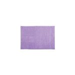 Tapis de bain antid�rapant rectangulaire lavande l. 60 x l. 40 cm chenille