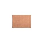 Tapis de bain antid�rapant rectangulaire p�che l. 60 x l. 40 cm chenille