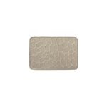 Tapis de bain galet antid�rapant rectangulaire beige l. 60 x l. 40 cm pebble