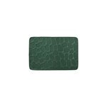 Tapis de bain galet antid�rapant rectangulaire vert fonc� l. 60 x l. 40 cm pebble