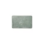Tapis de bain à mémoire de forme à motif végétal l. 80 x l. 50 cm, levasseur raonie Tapis de bain à mémoire de forme à motif végétal l. 80 x l. 50 cm, levasseur raonie