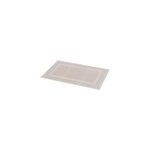 Tapis de bain rectangulaire goodhome cellna coloris galet en coton l. 80 x l. 50 cm Tapis de bain rectangulaire goodhome cellna coloris galet en coton l. 80 x l. 50 cm