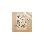 Tapis enfant tuft� animaux jungle beige 100 x 150 cm atmosphera for kids