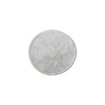 Tapis rond fausse fourrure beige 90cm ornami