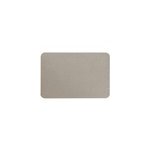 Tapis de salle de bains en diatomite taupe l. 60 x l. 39 cm, sable Tapis de salle de bains en diatomite taupe l. 60 x l. 39 cm, sable