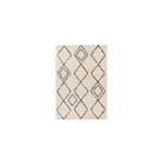 Tapis shaggy coltrane motif berbère l. 170 x l. 120 x ep. 3 cm crème goodhome Tapis shaggy coltrane motif berbère l. 170 x l. 120 x ep. 3 cm crème goodhome